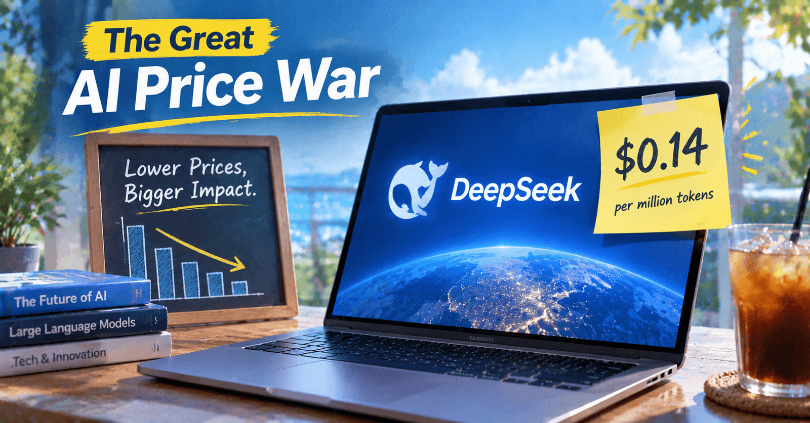 The Great AI Price War: Inside DeepSeek's 14-Cent Gambit and the Squeeze on Frontier Labs