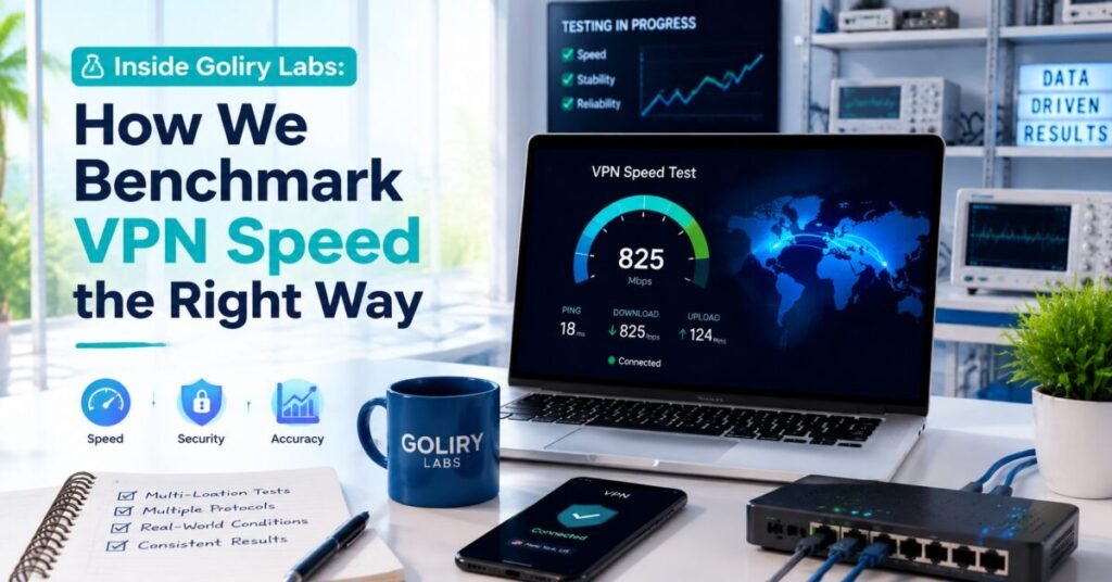 Inside Goliry Labs: How We Benchmark VPN Speed the Right Way